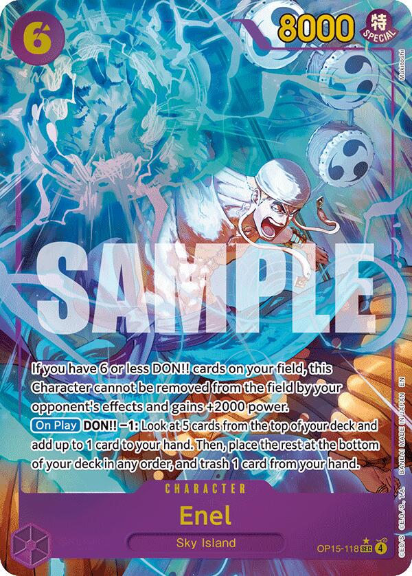 Enel (Alternate Art) [Adventure on Kami's Island] | Black Swamp Games