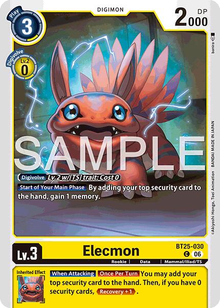 Elecmon [BT25-030] [Dual Revolution] | Black Swamp Games