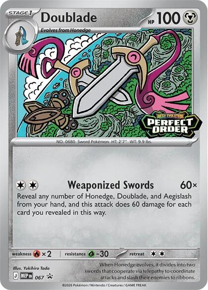 Doublade (067) [Mega Evolution Promo] | Black Swamp Games
