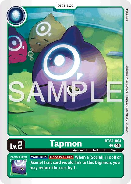 Tapmon [BT25-004] [Dual Revolution] | Black Swamp Games