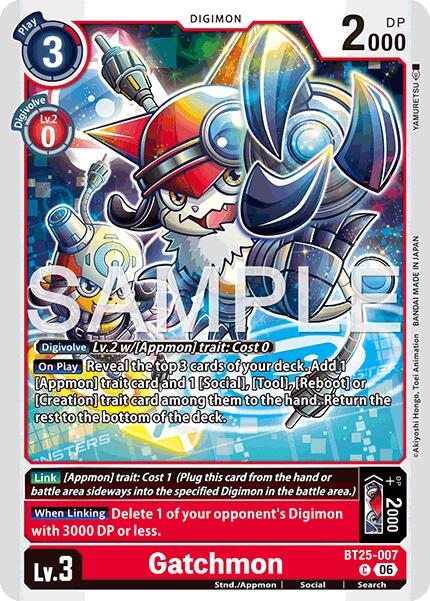 Gatchmon [BT25-007] [Dual Revolution] | Black Swamp Games