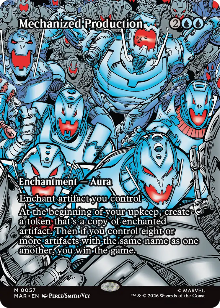 Mechanized Production (Borderless) [Marvel Universe: Eternal-Legal] | Black Swamp Games