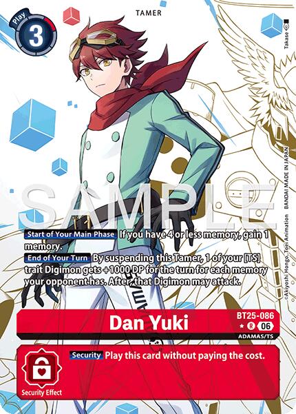Dan Yuki [BT25-086] (Alternate Art) [Dual Revolution] | Black Swamp Games