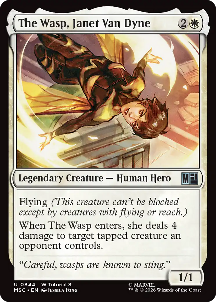 The Wasp, Janet Van Dyne [Marvel Super Heroes Commander] | Black Swamp Games