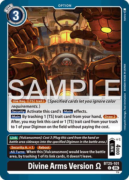 Divine Arms Version [BT25-101] [Dual Revolution] | Black Swamp Games