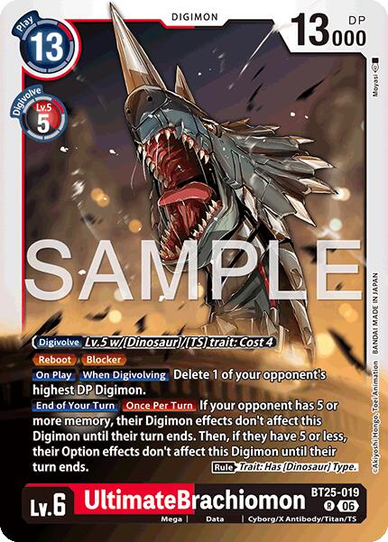 UltimateBrachiomon [BT25-019] [Dual Revolution] | Black Swamp Games