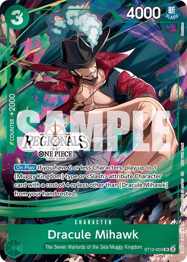 Dracule Mihawk (Regional Participation Pack 2026 Vol.1) [One Piece Promotion Cards] | Black Swamp Games