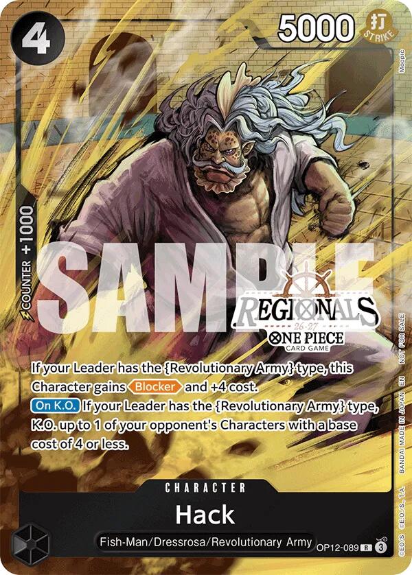 Hack (Regional Participation Pack 2026 Vol.1) [One Piece Promotion Cards] | Black Swamp Games