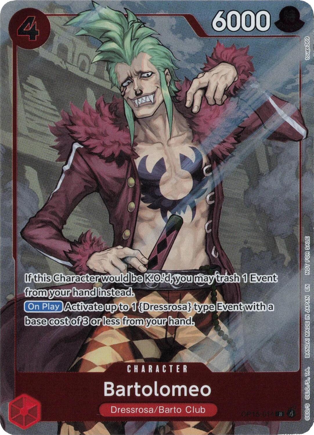 Bartolomeo (Dash Pack) [Adventure on Kami's Island] | Black Swamp Games
