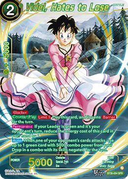 Videl, Hates to Lose (SPR) (BT30-054) [Three Glorious Fighters] | Black Swamp Games