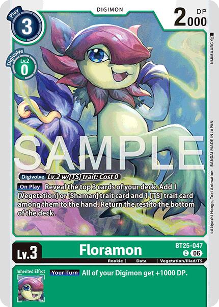Floramon [BT25-047] [Dual Revolution] | Black Swamp Games