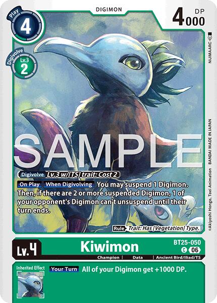 Kiwimon [BT25-050] [Dual Revolution] | Black Swamp Games