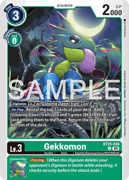 Gekkomon [BT25-046] [Dual Revolution] | Black Swamp Games