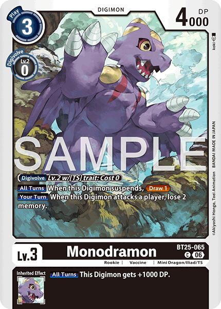 Monodramon [BT25-065] [Dual Revolution] | Black Swamp Games
