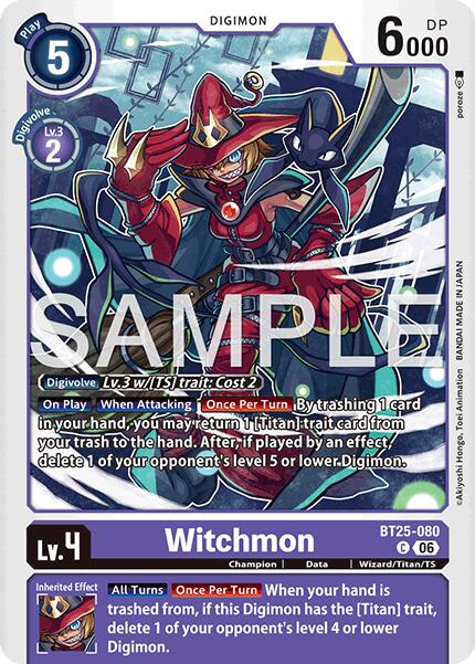 Witchmon [BT25-080] [Dual Revolution] | Black Swamp Games