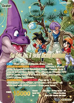 Son Goku, Pan, & Trunks // Son Goku, Pan, & Trunks, Exciting Adventures (SLR) (BT30-108) [Three Glorious Fighters] | Black Swamp Games
