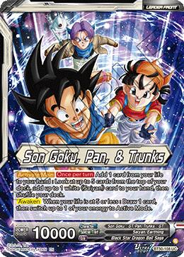 Son Goku, Pan, & Trunks // Son Goku, Pan, & Trunks, Exciting Adventures (SLR) (BT30-108) [Three Glorious Fighters] | Black Swamp Games