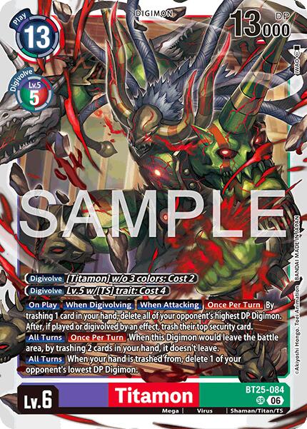 Titamon [BT25-084] [Dual Revolution] | Black Swamp Games