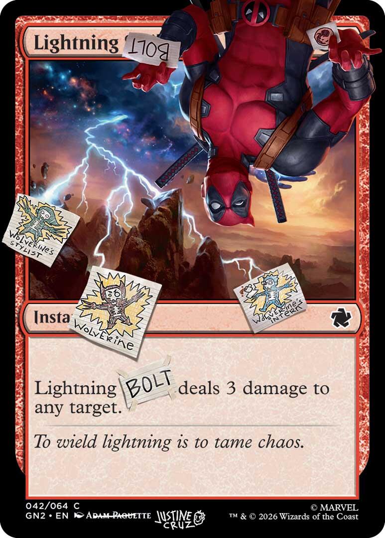 Lightning Bolt (042) [Secret Lair Drop Series] | Black Swamp Games