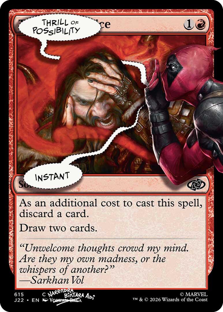Thrill of Possibility (615) [Secret Lair Drop Series] | Black Swamp Games