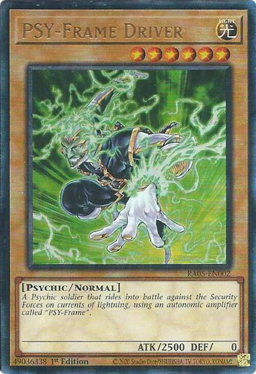 PSY-Frame Driver (Ultimate Rare) [RA05-EN002] Ultimate Rare | Black Swamp Games