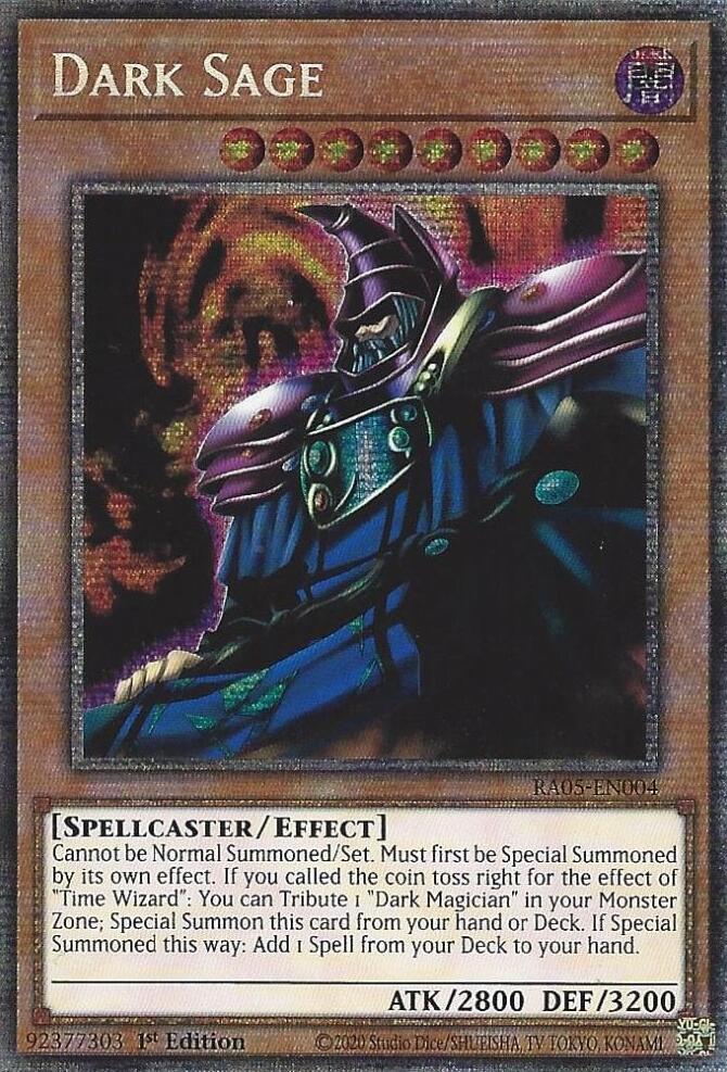 Dark Sage [RA05-EN004] Super Rare | Black Swamp Games