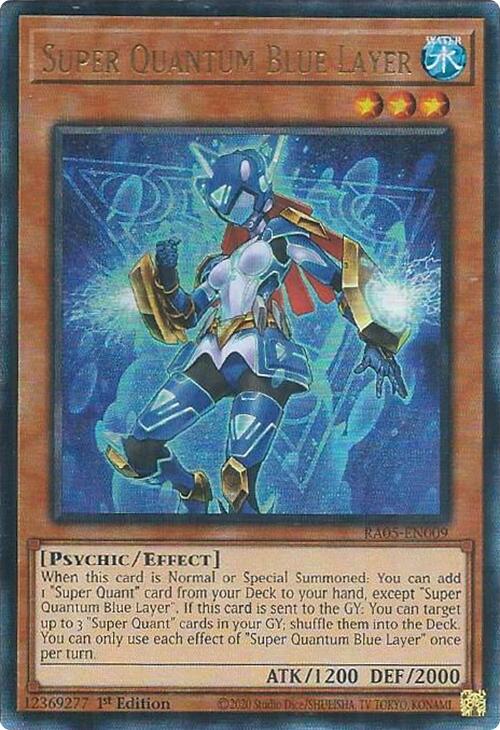 Super Quantum Blue Layer (Ultimate Rare) [RA05-EN009] Ultimate Rare | Black Swamp Games