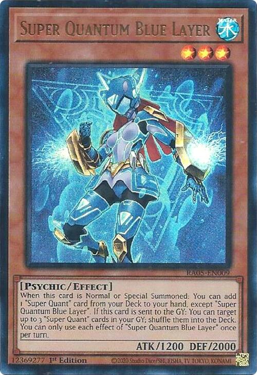Super Quantum Blue Layer (Ultra Rare) [RA05-EN009] Ultra Rare | Black Swamp Games