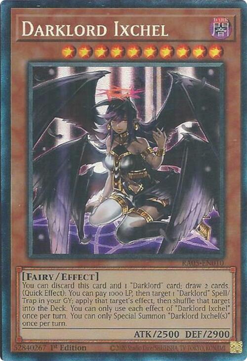 Darklord Ixchel (Collector's Rare) [RA05-EN010] Collector's Rare | Black Swamp Games