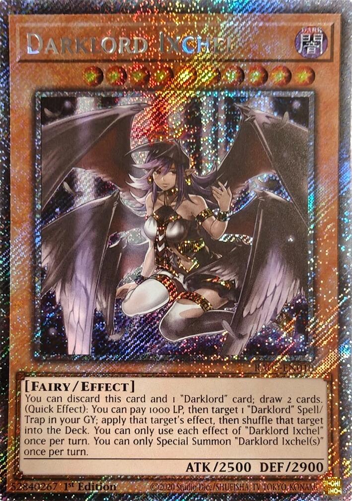 Darklord Ixchel (Platinum Secret Rare) [RA05-EN010] Platinum Secret Rare | Black Swamp Games