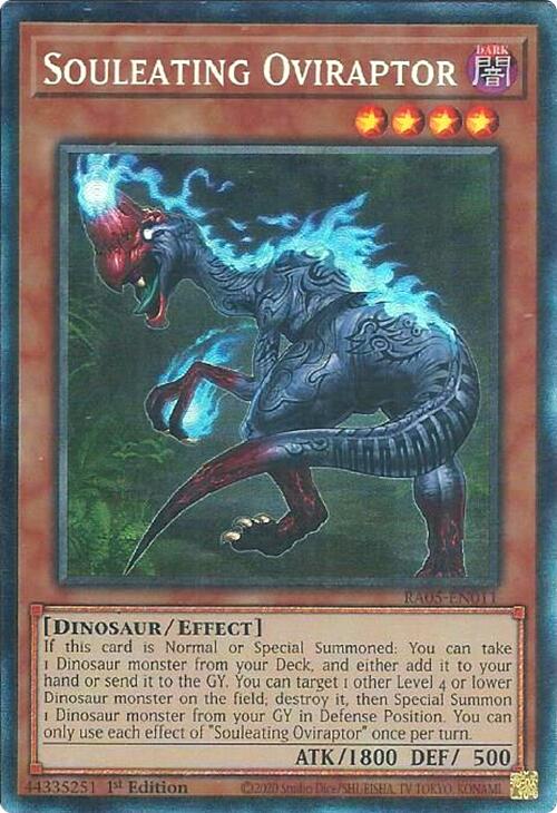 Souleating Oviraptor (Collector's Rare) [RA05-EN011] Collector's Rare | Black Swamp Games