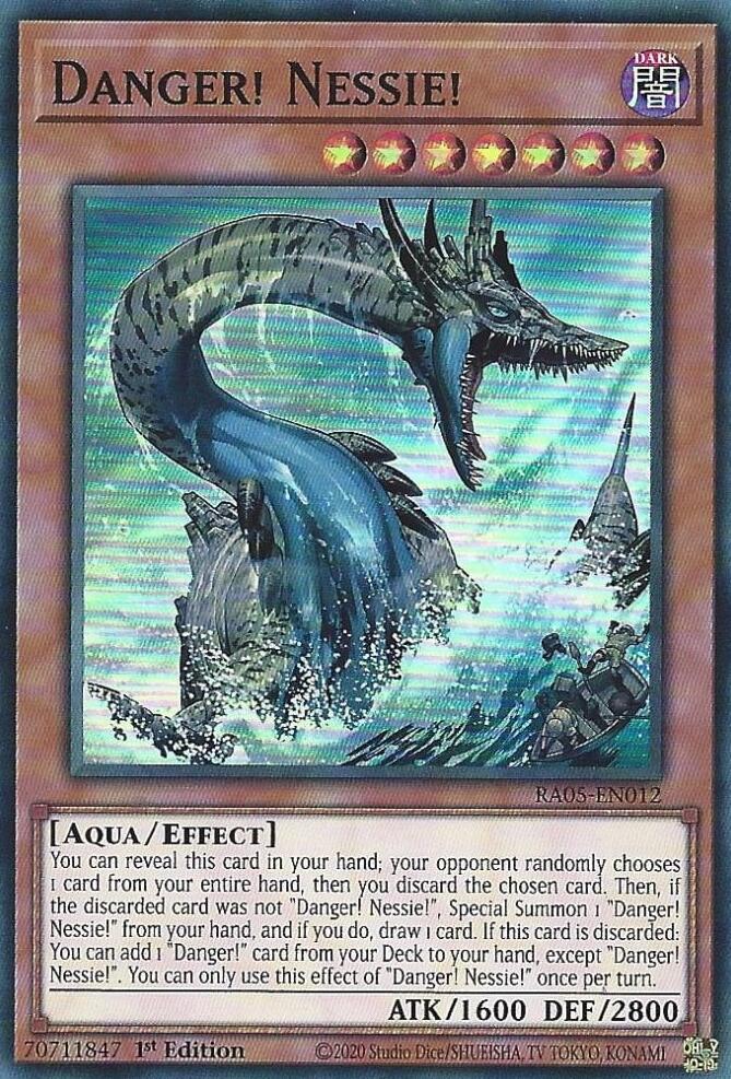 Danger! Nessie! [RA05-EN012] Super Rare | Black Swamp Games