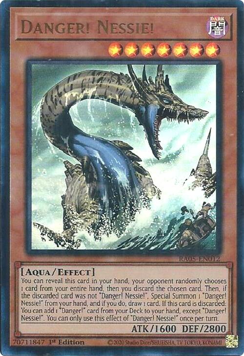 Danger! Nessie! (Ultra Rare) [RA05-EN012] Ultra Rare | Black Swamp Games