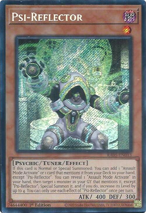 Psi-Reflector (Secret Rare) [RA05-EN013] Secret Rare | Black Swamp Games