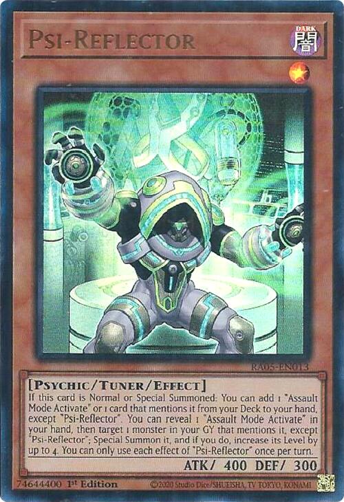 Psi-Reflector (Ultra Rare) [RA05-EN013] Ultra Rare | Black Swamp Games