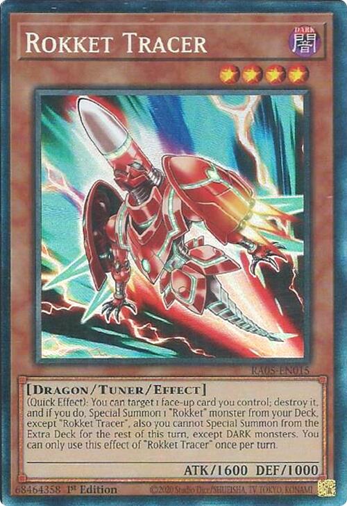 Rokket Tracer (Collector's Rare) [RA05-EN015] Collector's Rare | Black Swamp Games
