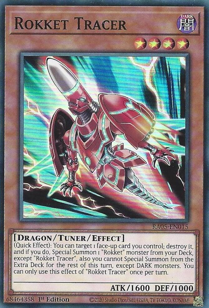 Rokket Tracer [RA05-EN015] Super Rare | Black Swamp Games