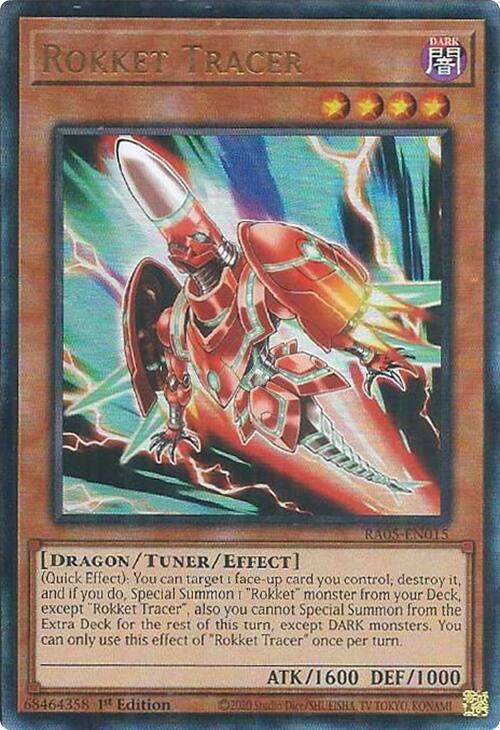 Rokket Tracer (Ultimate Rare) [RA05-EN015] Ultimate Rare | Black Swamp Games