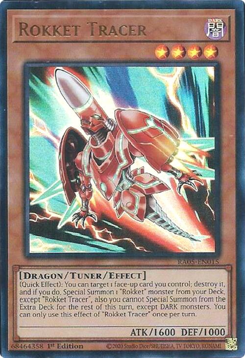 Rokket Tracer (Ultra Rare) [RA05-EN015] Ultra Rare | Black Swamp Games