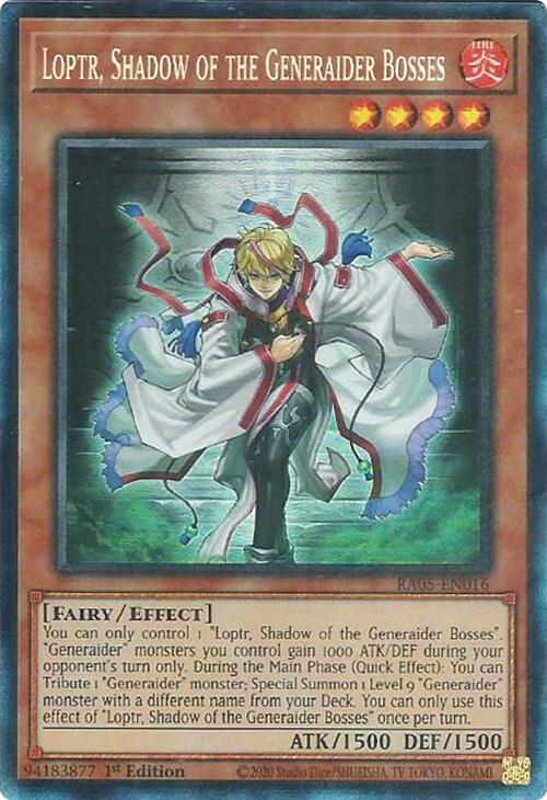 Loptr, Shadow of the Generaider Bosses (Collector's Rare) [RA05-EN016] Collector's Rare | Black Swamp Games