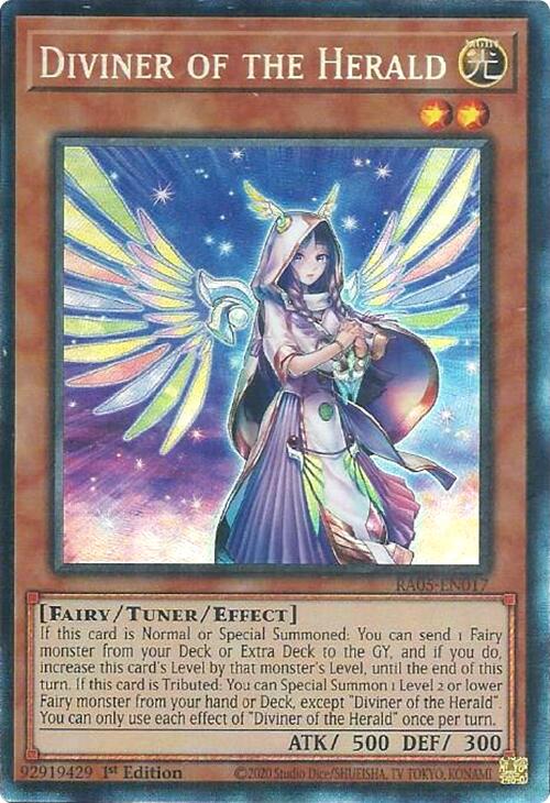 Diviner of the Herald (Collector's Rare) [RA05-EN017] Collector's Rare | Black Swamp Games