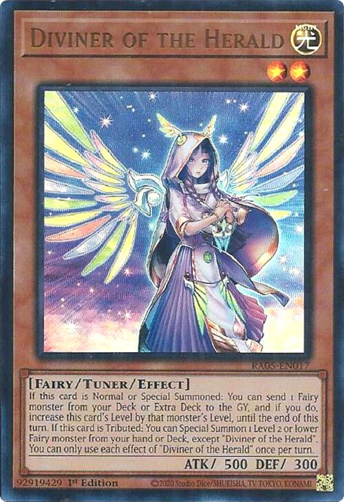 Diviner of the Herald (Ultra Rare) [RA05-EN017] Ultra Rare | Black Swamp Games