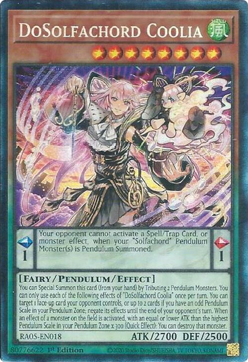 DoSolfachord Coolia (Collector's Rare) [RA05-EN018] Collector's Rare | Black Swamp Games
