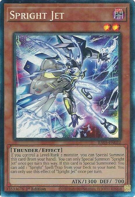 Spright Jet (Collector's Rare) [RA05-EN022] Collector's Rare | Black Swamp Games