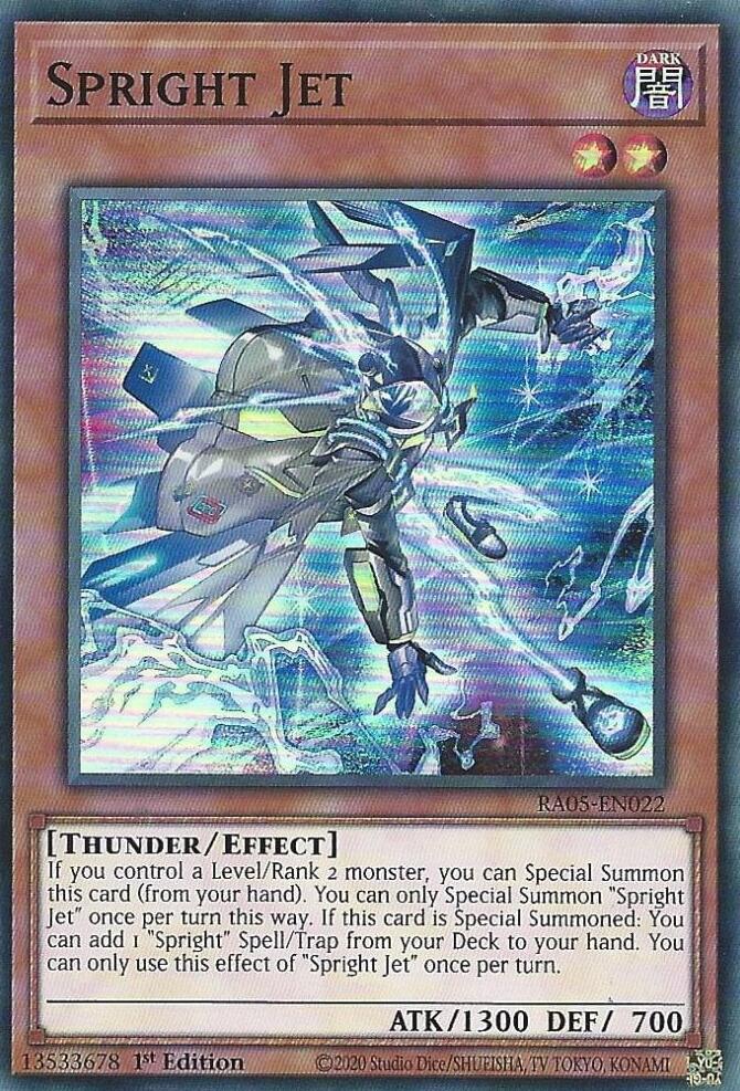 Spright Jet [RA05-EN022] Super Rare | Black Swamp Games