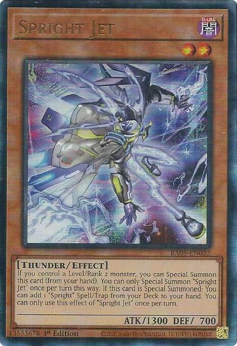 Spright Jet (Ultimate Rare) [RA05-EN022] Ultimate Rare | Black Swamp Games
