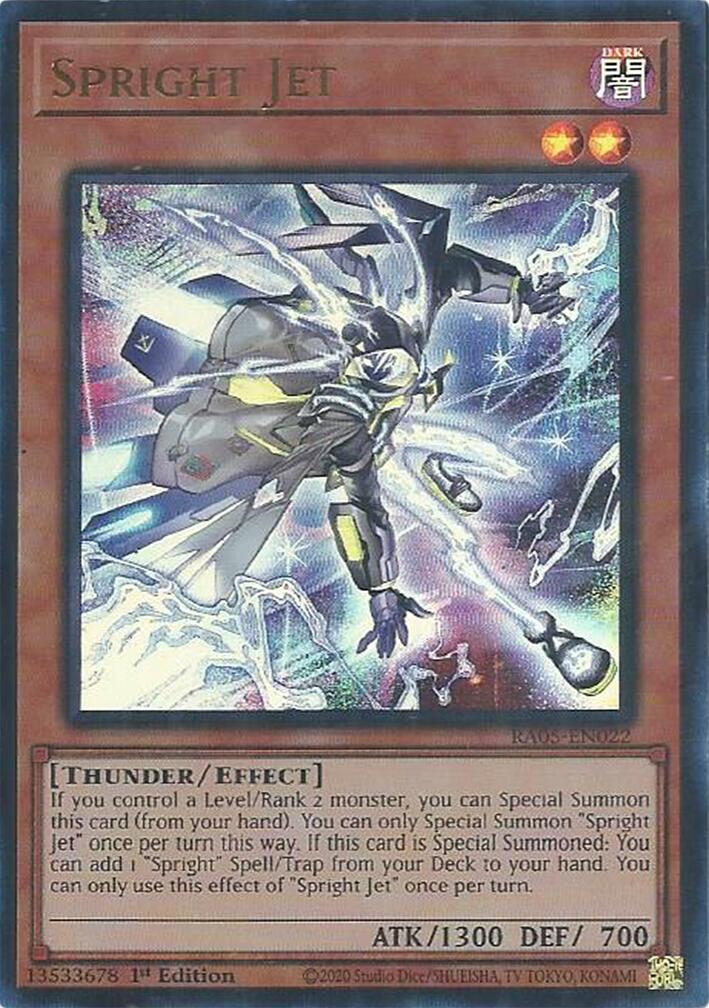 Spright Jet (Ultra Rare) [RA05-EN022] Ultra Rare | Black Swamp Games