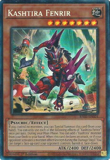Kashtira Fenrir (Collector's Rare) [RA05-EN024] Collector's Rare | Black Swamp Games