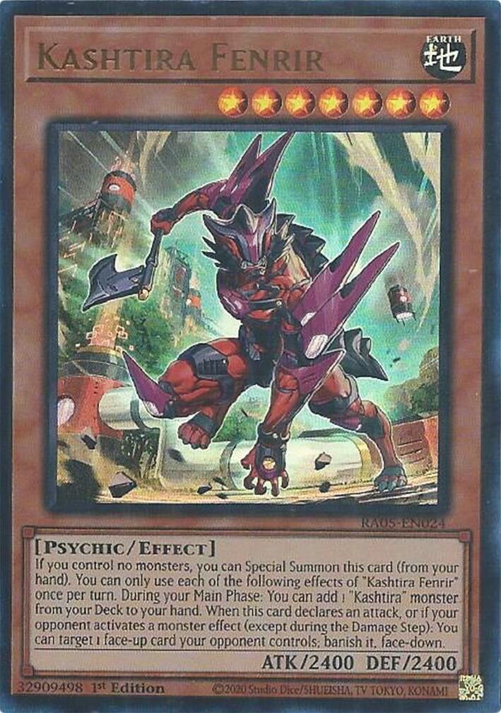 Kashtira Fenrir (Ultra Rare) [RA05-EN024] Ultra Rare | Black Swamp Games