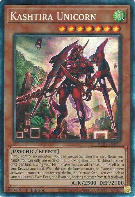 Kashtira Unicorn (Collector's Rare) [RA05-EN025] Collector's Rare | Black Swamp Games